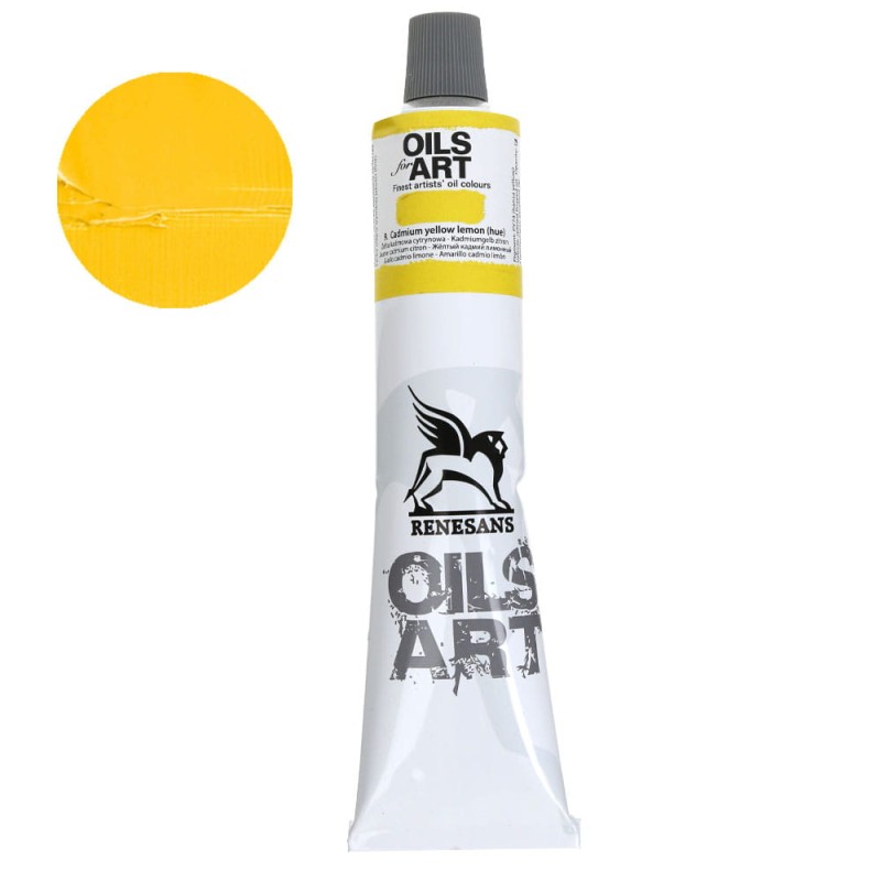 Farba olejna Olej for Art 140 ml - 09 Żółty Kadmowy Jasny