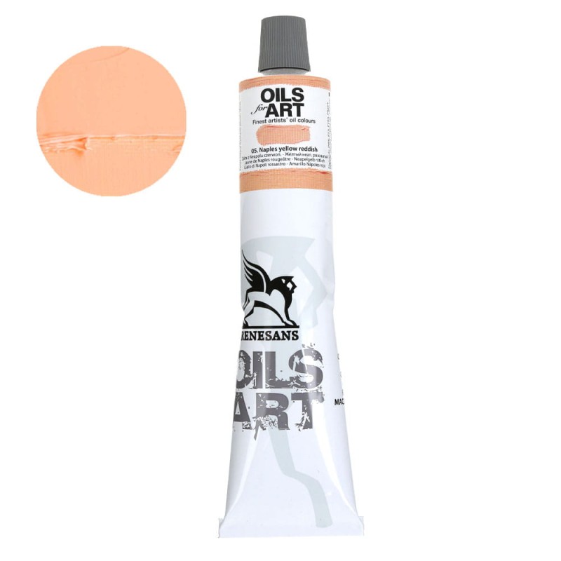 Farba olejna Olej for Art 140 ml - 05 Żółty Neapolitański Czerwony