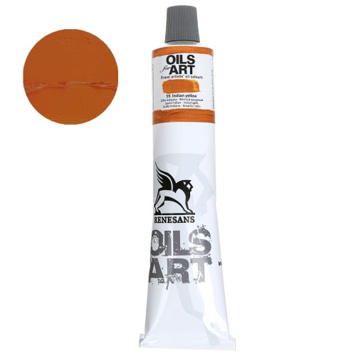 Farba olejna Renesans Oils for Art 140 ml - 59 Żółta indyjska