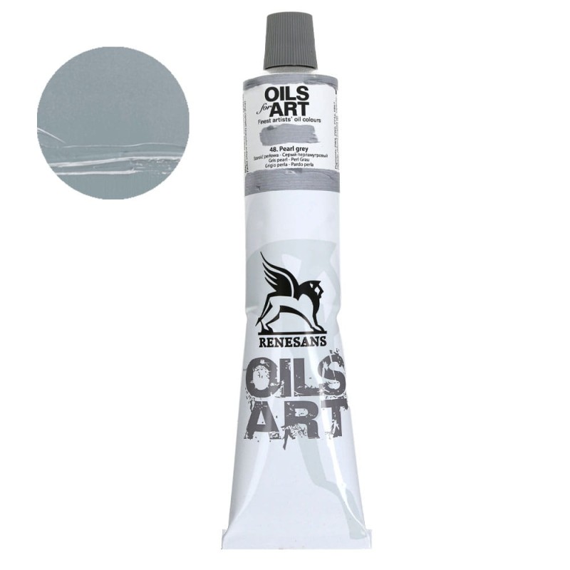 Farba olejna Olej for Art 140 ml - 48 Szarość Perłowa