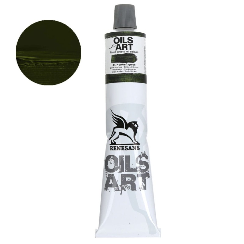 Farba olejna Olej for Art 140 ml - 41 Zieleń Hooker