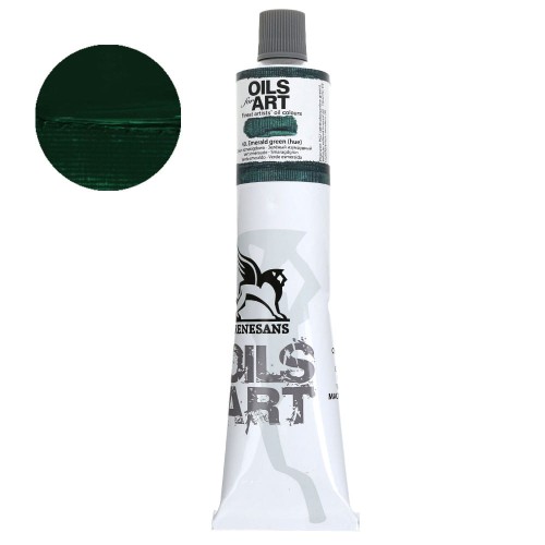 Farba olejna Renesans Oils for Art 140 ml - 40 Zieleń szmaragdowa