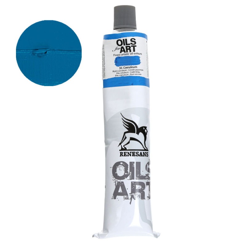 Farba olejna Olej for Art 140 ml - 30  Błękit Ceruleum