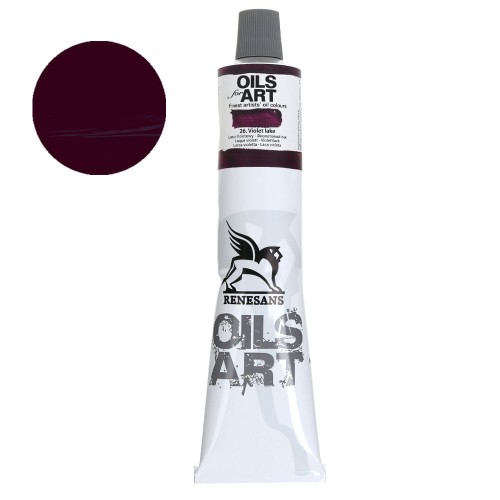 Farba olejna Renesans Oils for Art 140 ml - 26 Lazur fioletowy