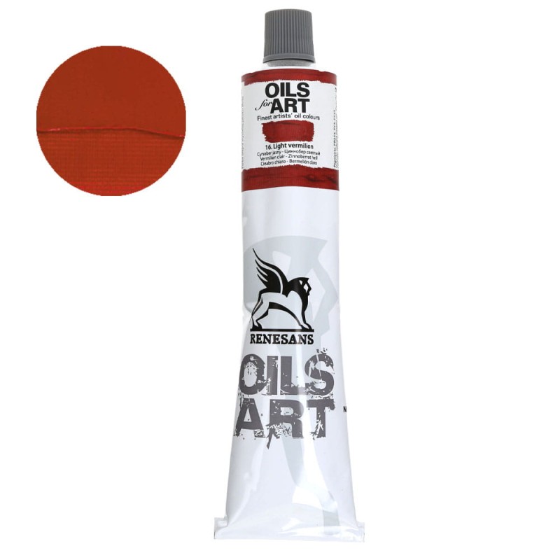 Farba olejna Olej for Art 140 ml - 16 Cynober Jasny