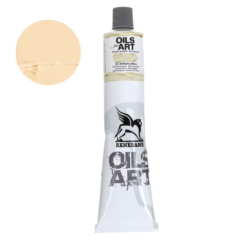 Farba olejna Olej for Art 140 ml - 03 Żółty Błyszczący