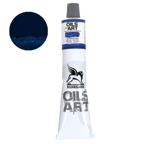 Farba olejna Renesans Oils for Art 140 ml - 29 Błękit ftalo