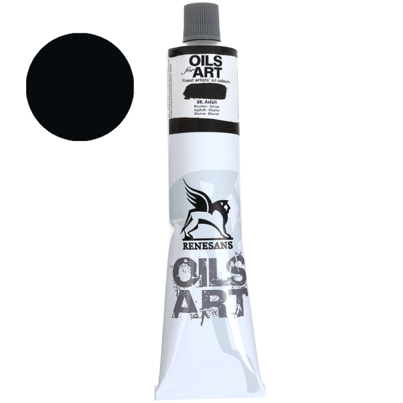 Farba olejna Olej for Art 140 ml - 88 Asfalt