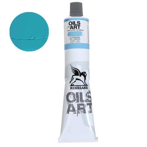 Farba olejna Renesans Oils for Art 140 ml - 64 Turkus