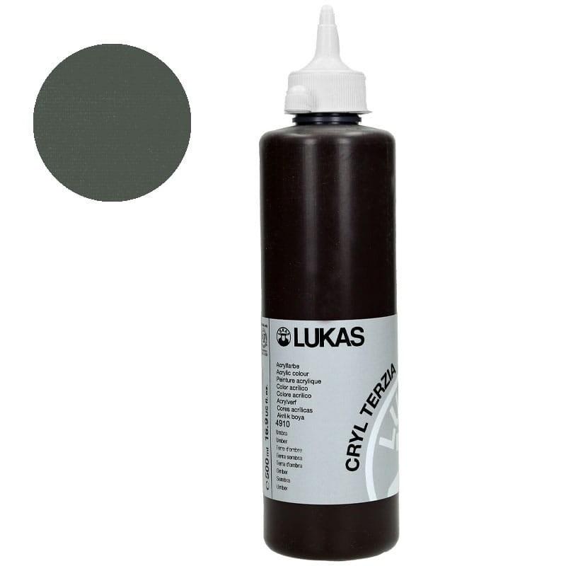 Farba akrylowa Cryl Terzia Lukas 500ml - Umber