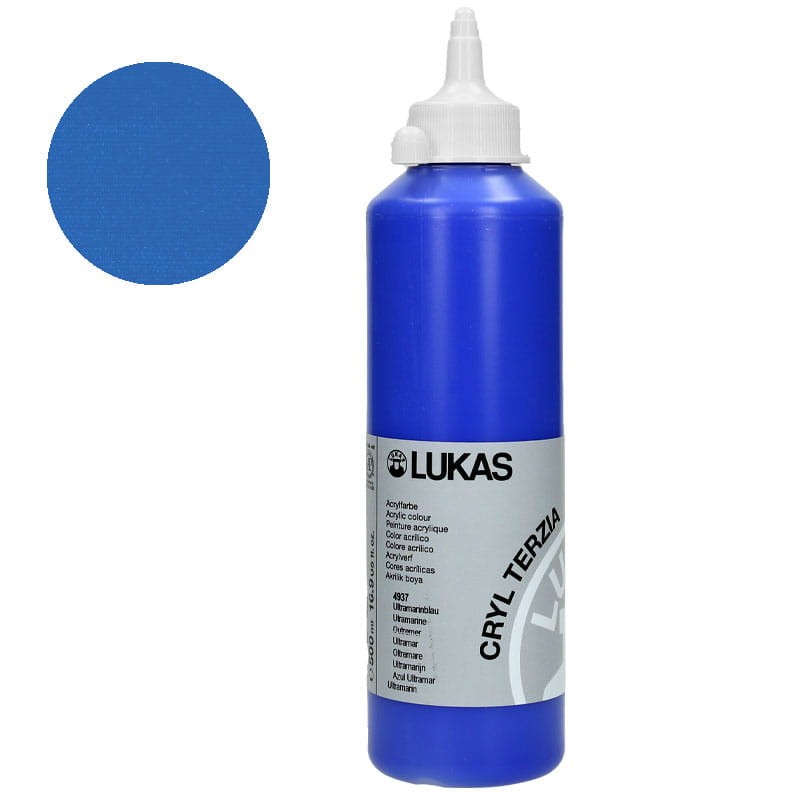 Farba akrylowa Cryl Terzia Lukas 500ml - Ultramarine