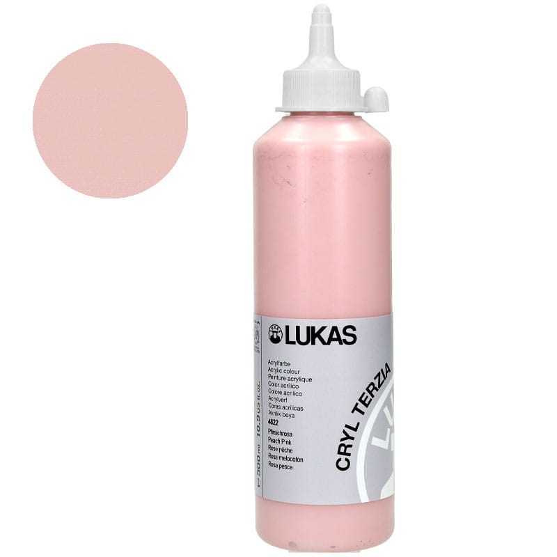 Farba akrylowa Cryl Terzia Lukas 500ml - Peach Pink