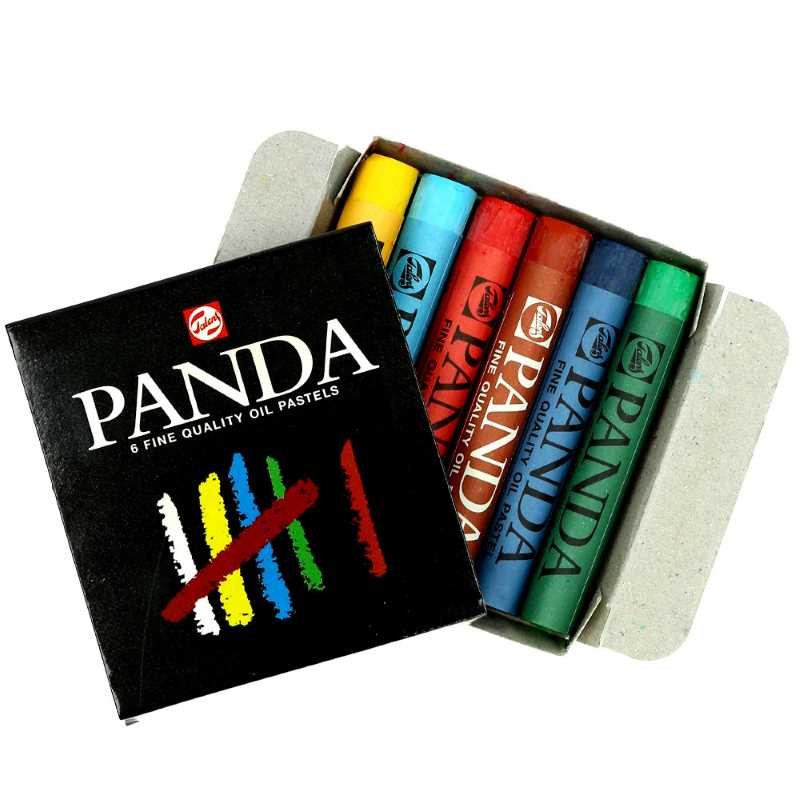 Pastele olejne Panda Royal Talens 6 szt. 02