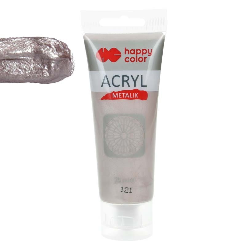 Farba akrylowa Happy Color 75ml - 121 Różowe złoto