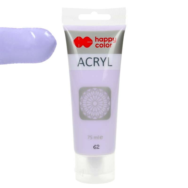 Farba akrylowa Happy Color 75ml - 62 Lawendowy
