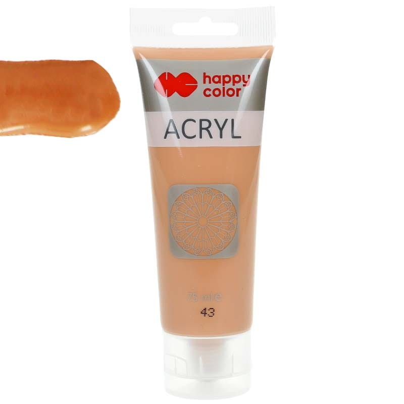 Farba akrylowa Happy Color 75ml - 43 Cielisty
