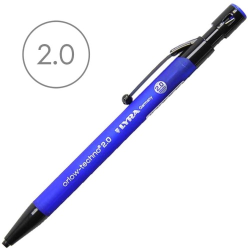 Ołówek automatyczny LYRA 2 mm - niebieski