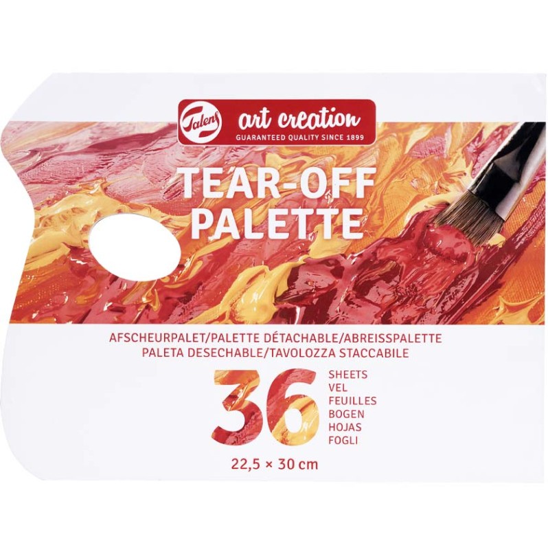 Paleta papierowa Tear-off 22,5x30cm Art Creation Talens