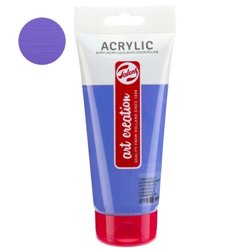 Farba akrylowa Art Creation 200 ml - 519 Ultramarine Violet Light