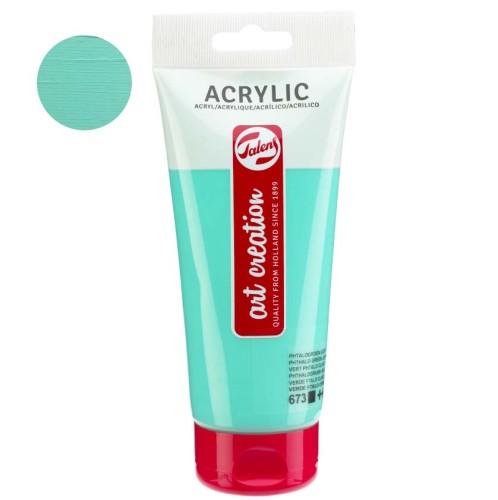 Farba akrylowa Art Creation 200 ml - 673 Phthalo Green
