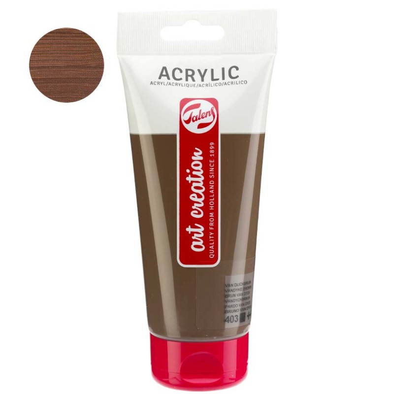 Farba akrylowa Art Creation 200 ml - 403 Vandyke Brown