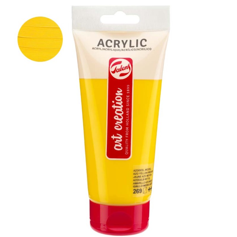 Farba akrylowa Art Creation 200 ml 269 - Azo Yellow Medium