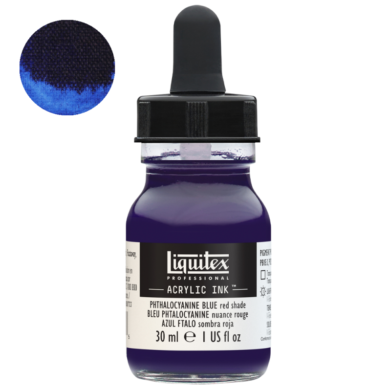 Tusz akrylowy Liquitex 30ml - 314 Phthalocyanine blue red shade