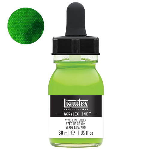 Tusz akrylowy Liquitex 30ml - 740 Vivid lime green