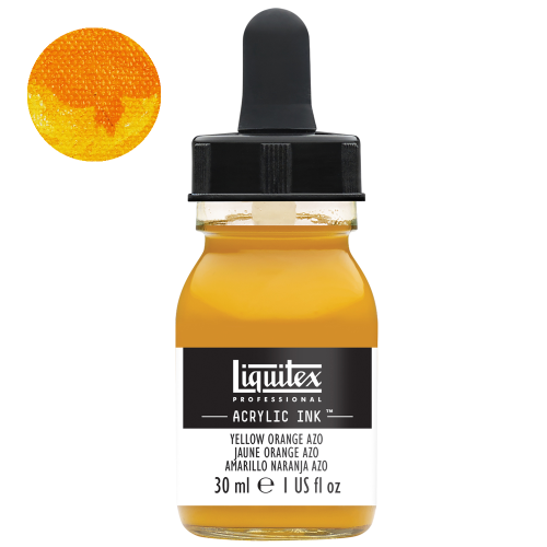 Tusz akrylowy Liquitex 30ml - 414 Yellow orange azo