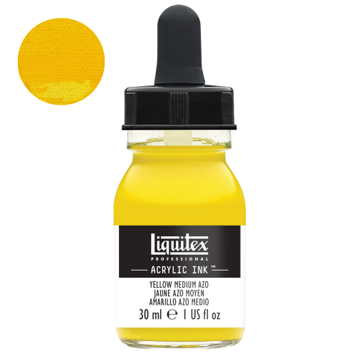 Tusz akrylowy Liquitex 30ml - 412 Yellow medium azo