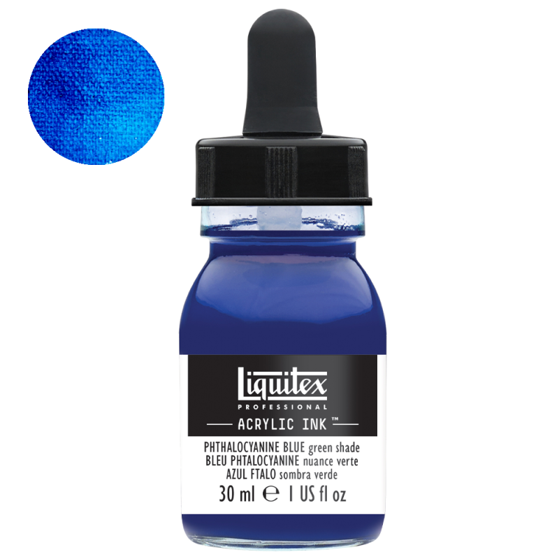 Tusz akrylowy Liquitex 30ml - 316 Phthalocyanine blue green