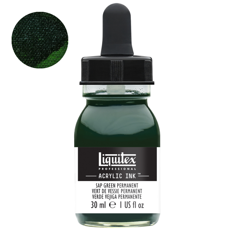 Tusz akrylowy Liquitex 30ml - 315 Sap green permanent