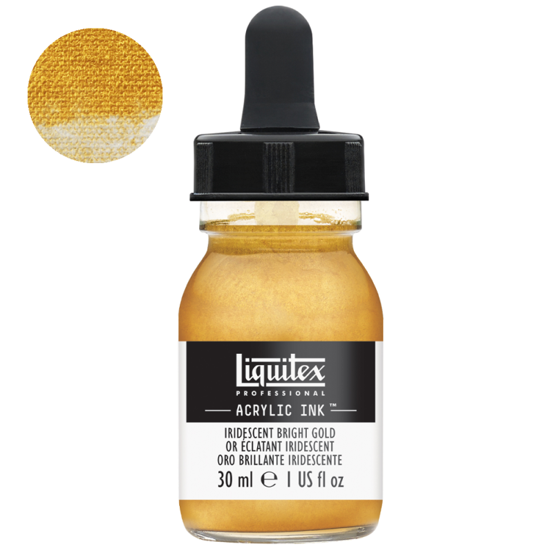 Tusz akrylowy Liquitex 30ml - 234 Iridescent bright gold