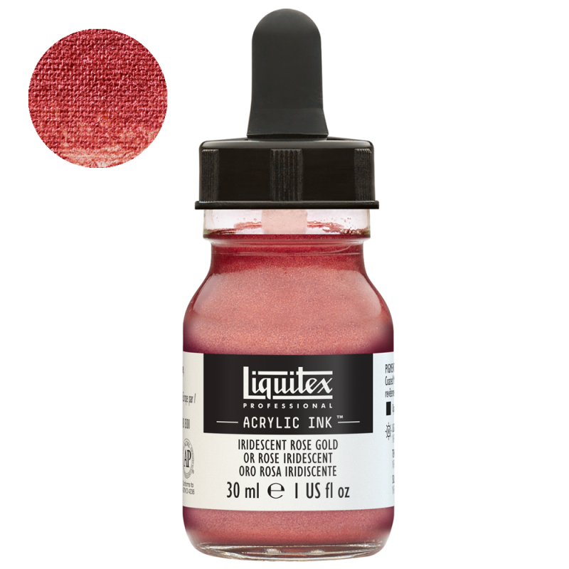 Tusz akrylowy Liquitex 30ml - 227 Iridescent rose gold