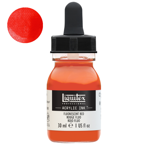 Tusz akrylowy Liquitex 30ml - 983 Fluorescent red