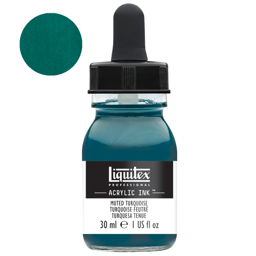 Tusz akrylowy Liquitex 30ml - 503 Muted turquoise