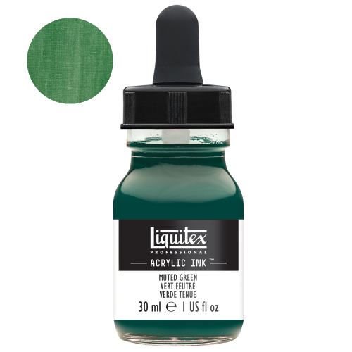 Tusz akrylowy Liquitex 30ml - 501 Muted green