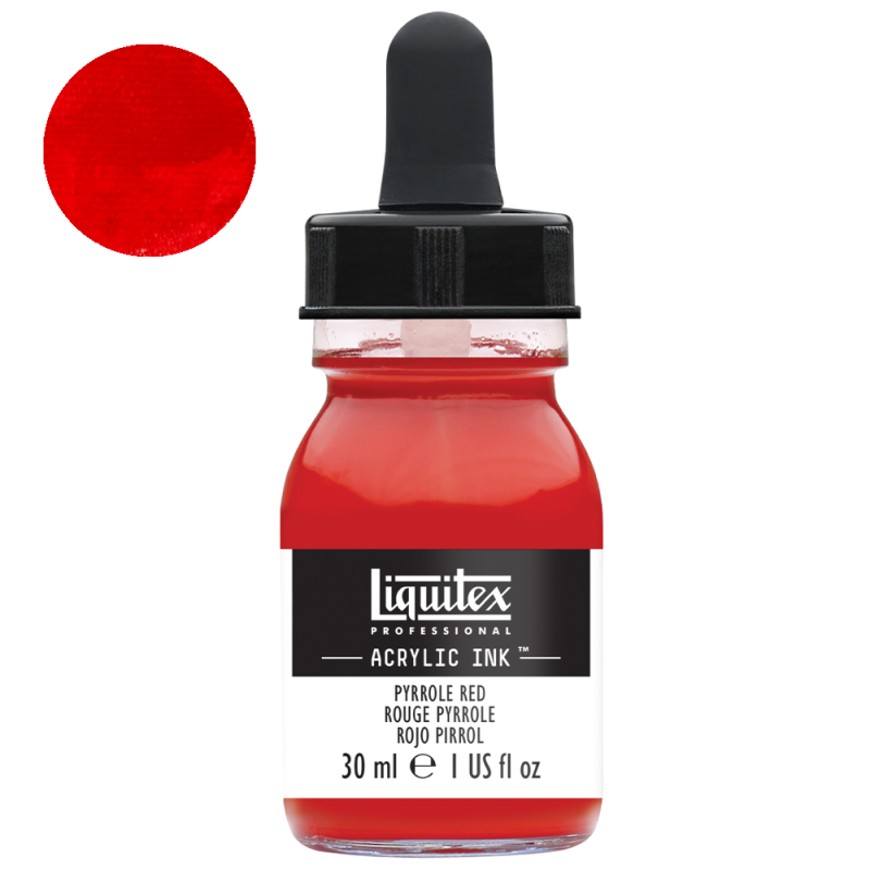 Tusz akrylowy Liquitex 30ml - 321 Pyrrole red