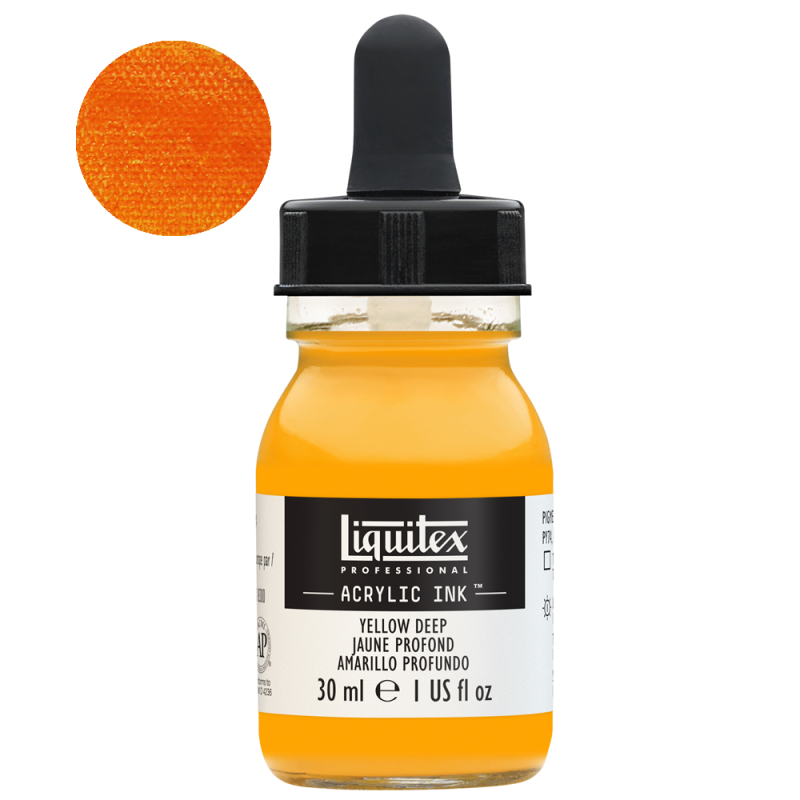 Tusz akrylowy Liquitex 30ml - 295 Yellow deep