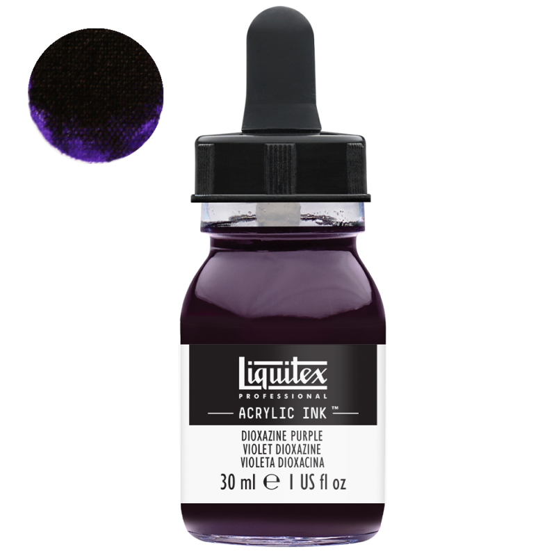 Tusz akrylowy Liquitex 30ml - 186 Dioxazine purple