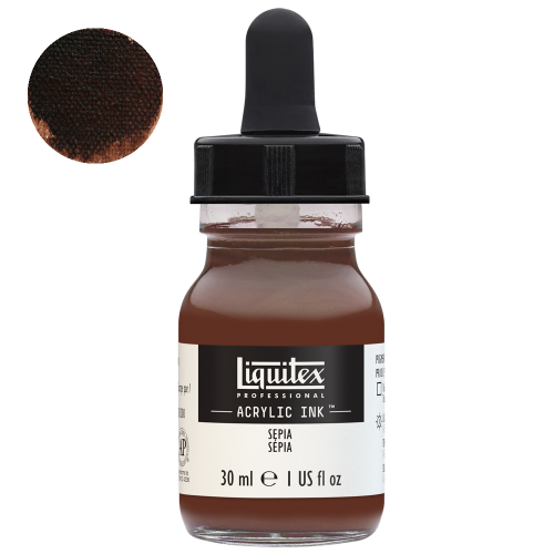 Tusz akrylowy Liquitex 30ml - 609 Sepia