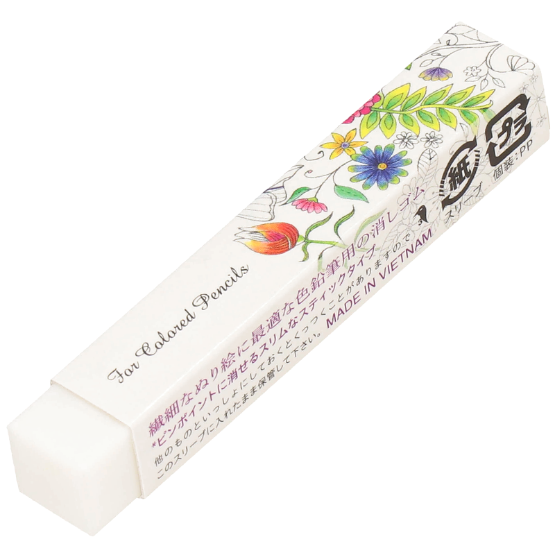 Gumka do kredek Seed EP-CP1 kwiaty - biała