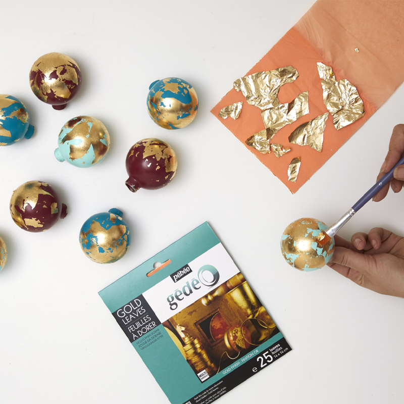 Płatki do złoceń GÉDÉO Pebeo 14x14cm 25 szt. - GOLD