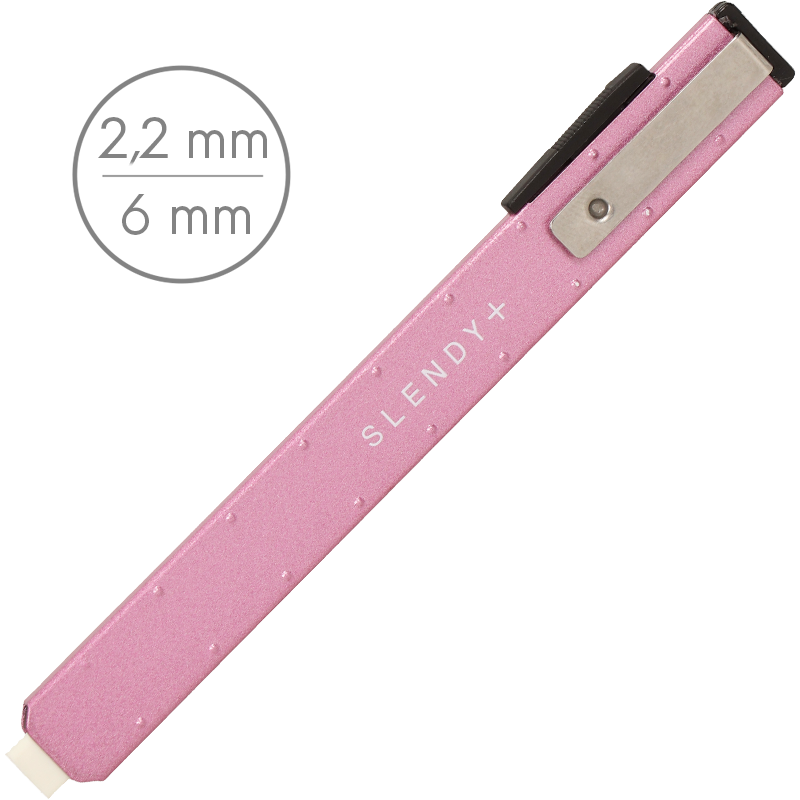 Gumka automatyczna Slendy - różowa
