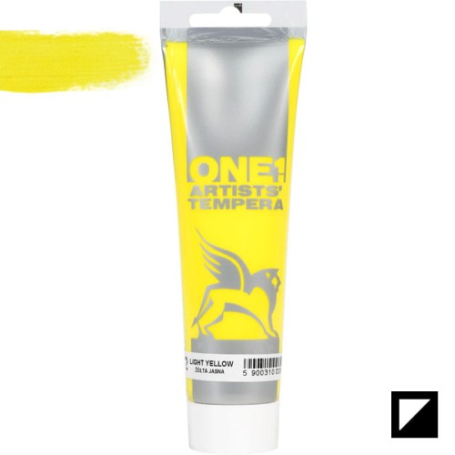 Farba tempera One Renesans 100 ml - 02 Żółty jasny