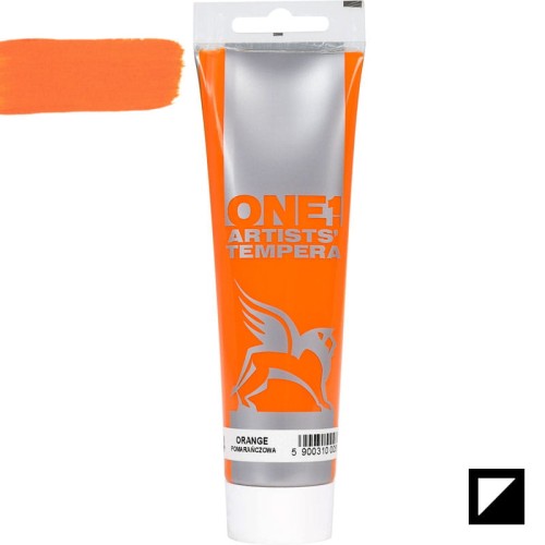 Farba tempera One Renesans 100 ml - 04 Pomarańczowy