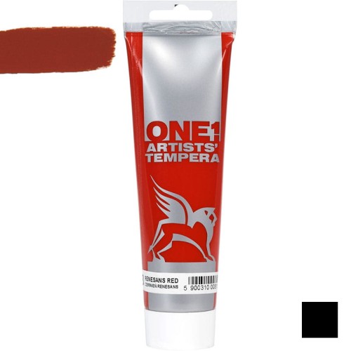 Farba tempera One Renesans 100 ml - 08 Czerwień renesans