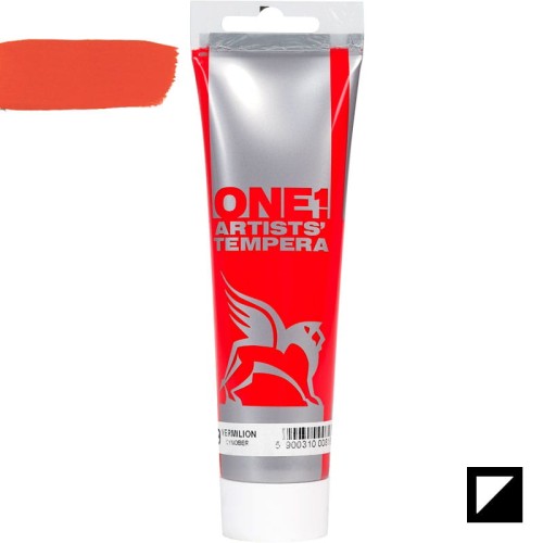 Farba tempera One Renesans 100 ml - 09 Cynober