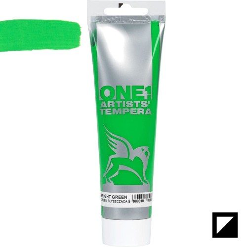 Farba tempera One Renesans 100 ml - 11 Zieleń błyszcząca