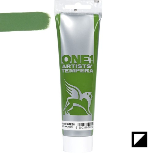 Farba tempera One Renesans 100 ml - 12 Zieleń chromowa